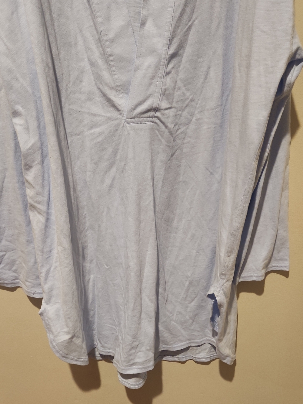 ❤️ NWT! J CREW V-NECK SLUB COTTON TUNIC DRESS, LARGE - Picture 4 of 11